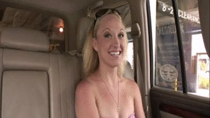 fully nude back seat dumb blonde interview pussy play