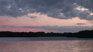 big tit chubby bate at sunset on the beach