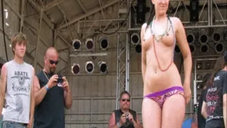 daytime biker rally naked bitch contest