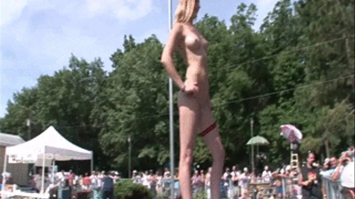 naked women of all types at nude festival