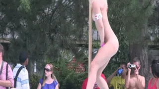 girls of all sizes stripping at nude fest