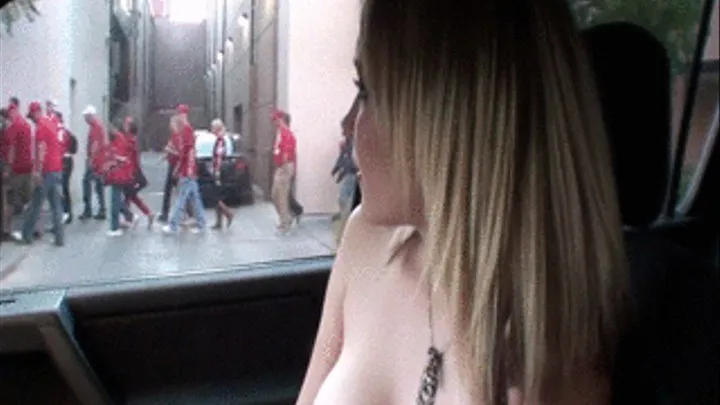 young blonde first timer naked in public around lincoln great tits