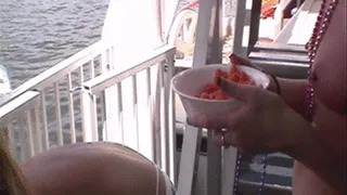 young coeds food porn play