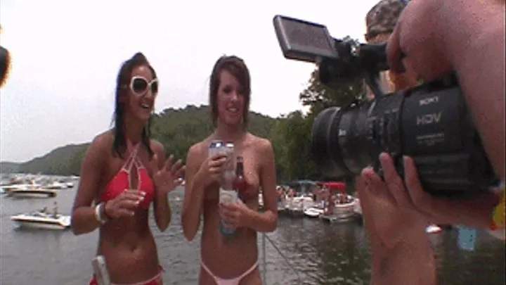 topless bongs on the lake