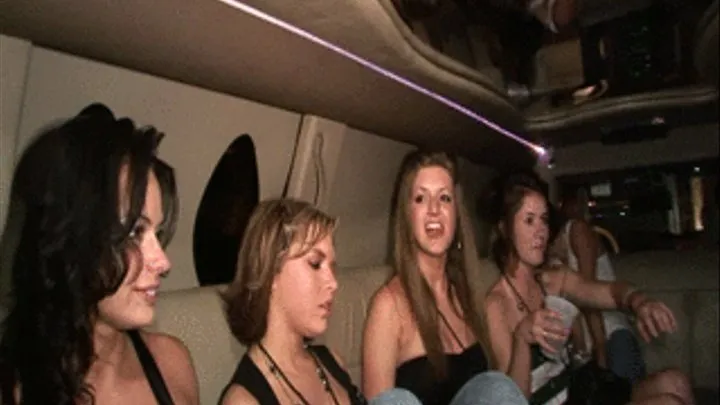 limo ride with hot chicks