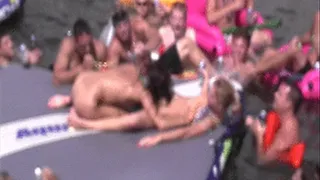 hot girls letting random guys taking turns licking pussy in public