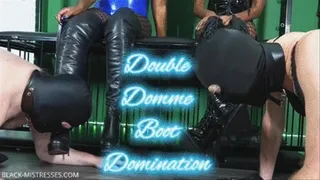 Double Domme Boot Domination