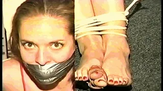 18. BONDAGE CUSTOM C-19-B BAREFOOT, TOE-TIED, HOG-TIED