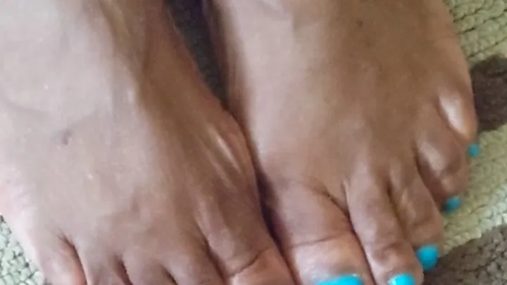 Ellen - Freshly Painted Toenails July 2019