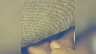 Random Model - Sliding Dick On Soles Under The Pillow June 2019