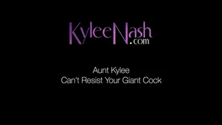 Aunt Kylee Can't Resist Your Giant Cock