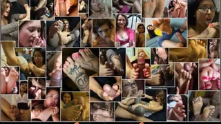 FootJob Virgins CUMpilation # 12