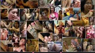 FootJob Virgins CUMpilation # 14