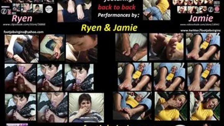 FootJob Virgins feeturing: Jamie & Ryen