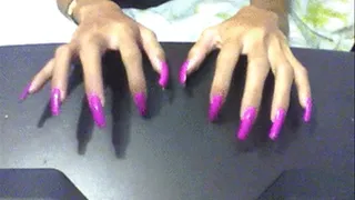 Candy purple tapping..