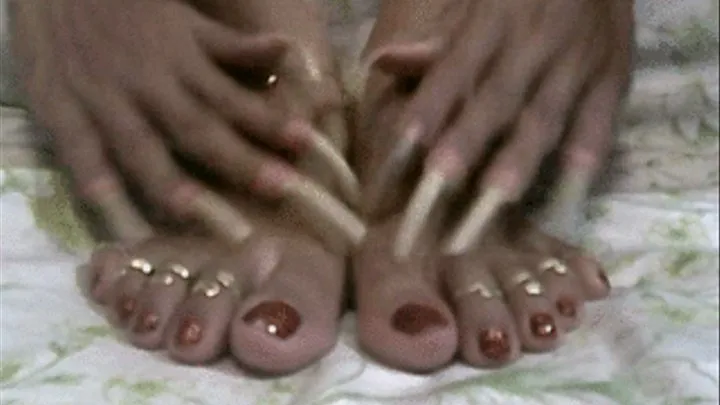 May clear nails and toes..