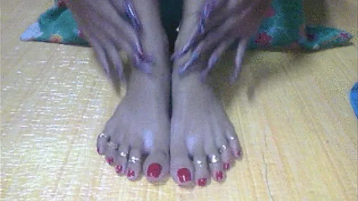 burberry nails and toes