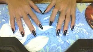 My.Black.Nails.Tapping..