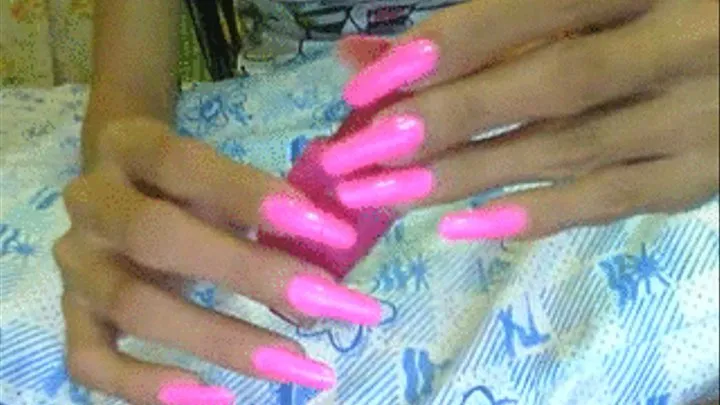 Pink Nails and Polish..