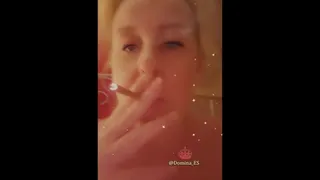 SMOKING IN BED