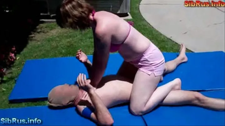 Girl Next Door Wrestling Pantyhose Boy may17 2012