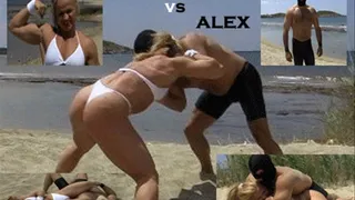 MYSTERIA vs ALEX - MIXED COMPETITIVE WRESTLING