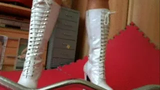 High Heels Workout -Red and White