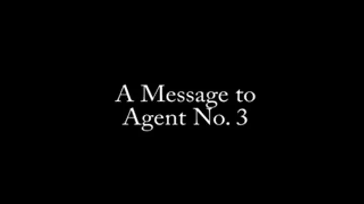 Spy Message to A Rogue Agent