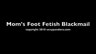 Step-Mom's Foot Fetish Blackmail -POV