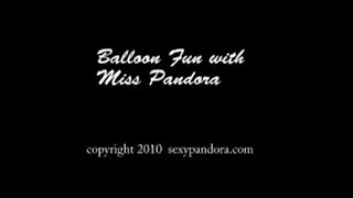 Miss Pandora's Balloon Fun