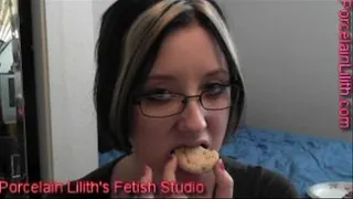 Eating cookies! Yum!