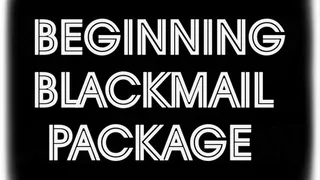 Beginner to Blackmail Package