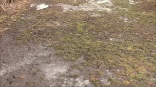 Muddy Trip in Heels