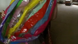 Mikki Blows Up a Huge 42" Beach Ball