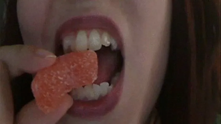 Mikki Destroys an Orange Gummy