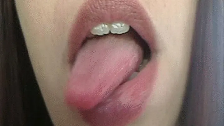 Up Close Tongue Will Drive You Wild