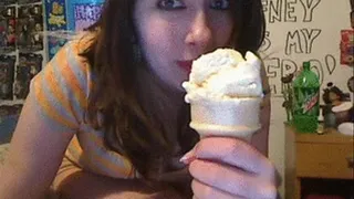 One Lucky Ice Cream Cone