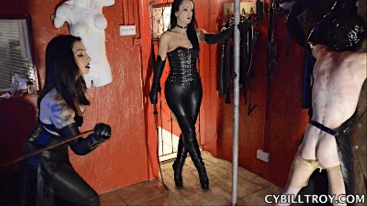 Flesh Tribute - Whipping (Cybill Troy & Fetish Liza)