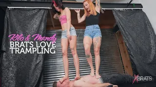 Mandy & Kilo - Brats Love Trampling