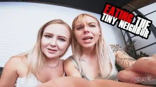 Mandy & Natalia - Eating the tiny neighbor