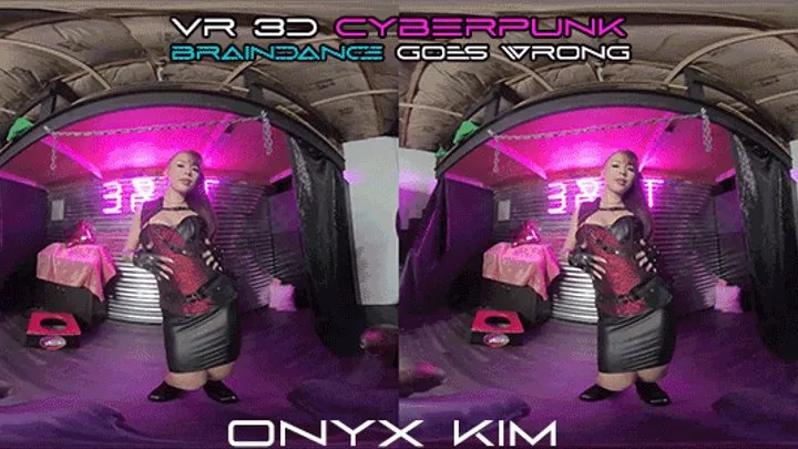 Cyberpunk Braindance Gone Wrong - Onyx kim - 3D VR 180