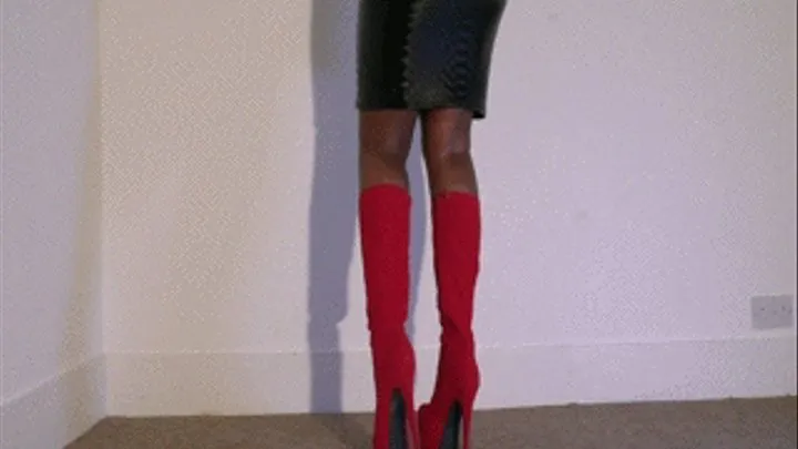 My red boots are the answer