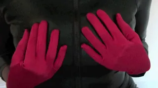 My Silky Red Gloves
