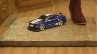 Blue Pony Car - Smaller Version