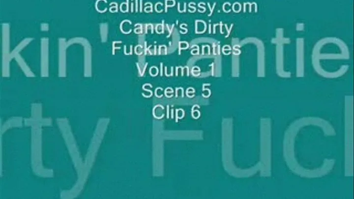 Candy's Dirty Fuckin' Panties Vol 1 Scene 5 Clip 6