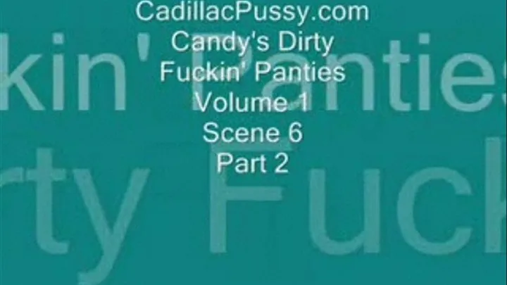 Candy's Dirty Fuckin' Panties Vol 1 Scene 6 Part 2