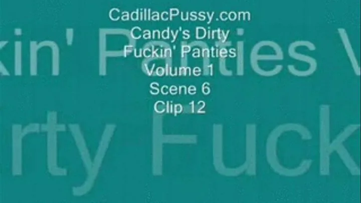 Candy's Dirty Fuckin' Panties Vol 1 Scene 6 Clip 12