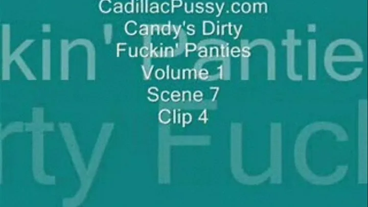 Candy's Dirty Fuckin' Panties Vol 1 Scene 7 Clip 4