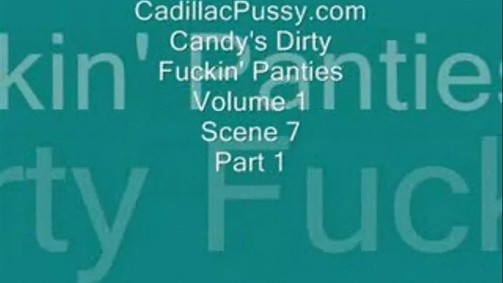 Candy's Dirty Fuckin' Panties Vol 1 Scene 7 Part 1