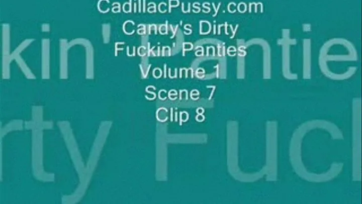 Candy's Dirty Fuckin' Panties Vol 1 Scene 7 Clip 8